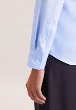 Hemdbluse slim fit in Mittelblau |  Seidensticker Onlineshop