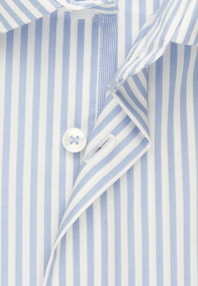 Non-iron Poplin Business Shirt in Shaped with Kent-Collar in Light Blue |  Seidensticker Onlineshop