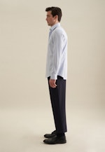 Non-iron Poplin Business Shirt in X-Slim with Kent-Collar in Light Blue |  Seidensticker Onlineshop