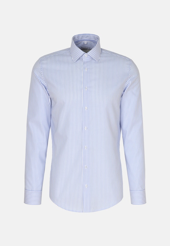 Chemise Business X-Slim Popeline Col Kent in Bleu Clair |  Seidensticker Onlineshop