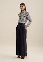 Twill Hemdbluse in Dunkelblau |  Seidensticker Onlineshop