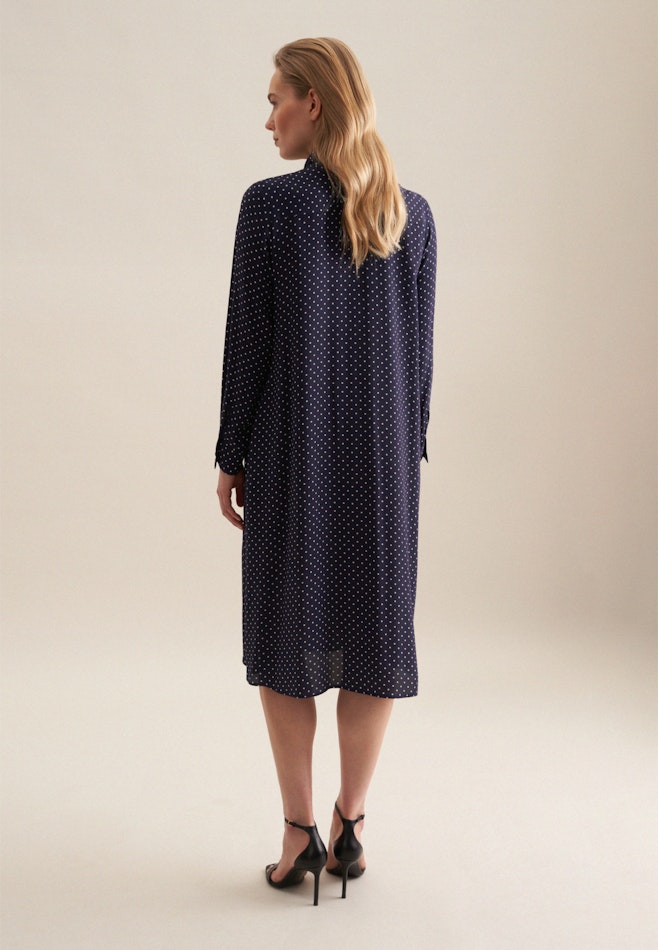 Collar Dress in Dark Blue | Seidensticker online shop