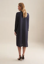 Kleid Punkte in Dunkelblau |  Seidensticker Onlineshop