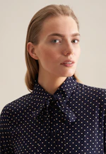 Kleid Punkte in Dunkelblau |  Seidensticker Onlineshop
