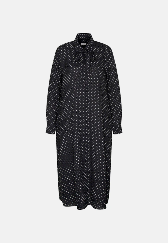 Kleid Punkte in Dunkelblau |  Seidensticker Onlineshop