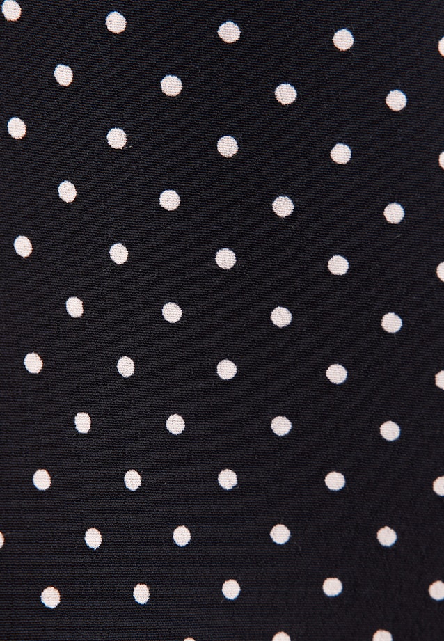 Hemdbluse aus Viskose mit abnehmbarer Schluppe in Schwarz |  Seidensticker Onlineshop