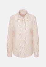 Hemdbluse aus Viskose mit abnehmbarer Schluppe in Ecru |  Seidensticker Onlineshop