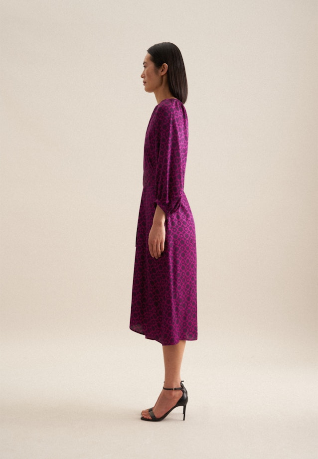 Crew Neck Dress in Purple |  Seidensticker Onlineshop