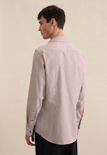 Shaped Business Hemd Streifen in Braun |  Seidensticker Onlineshop