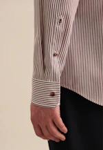 Shaped Chemise d'affaires rayures in Marron |  Seidensticker Onlineshop