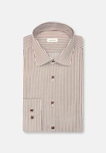 Shaped Chemise d'affaires rayures in Marron |  Seidensticker Onlineshop