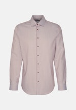 Shaped Business Hemd Streifen in Braun |  Seidensticker Onlineshop