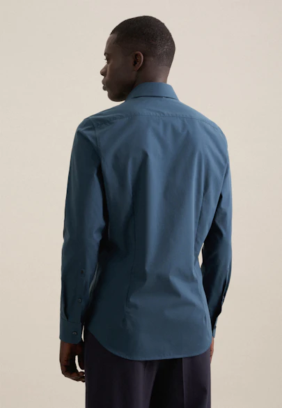 Slim Business shirt Uni in Turquoise |  Seidensticker Onlineshop