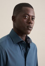 Slim Business Hemd Uni in Türkis |  Seidensticker Onlineshop