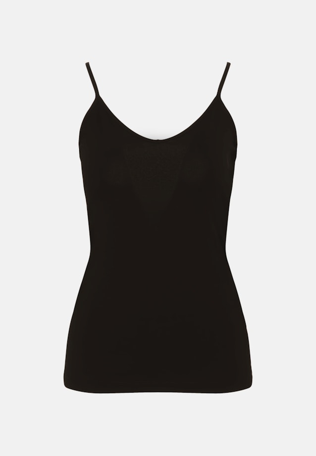 V-Hals Top in Zwart |  Seidensticker Onlineshop