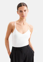 Jersey Top mit verstellbaren Trägern in Weiß |  Seidensticker Onlineshop