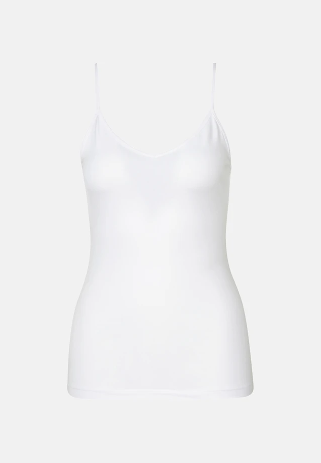 Jersey Top mit verstellbaren Trägern in Weiß |  Seidensticker Onlineshop