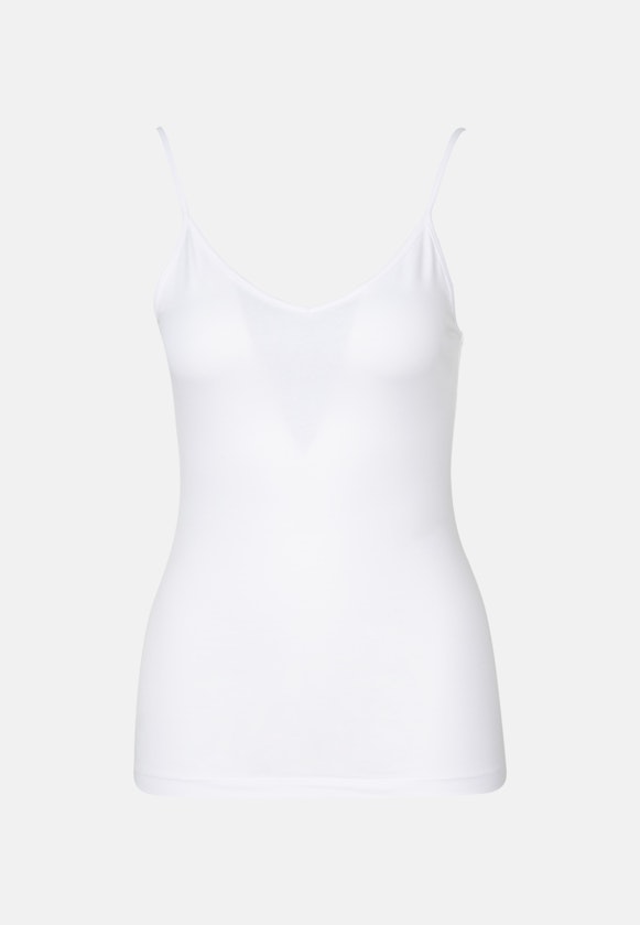 V-Neck Top in White |  Seidensticker Onlineshop