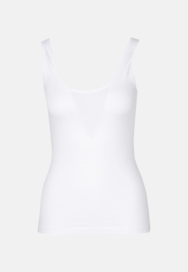 Jersey Top aus Baumwolle mit Stretchanteil in Weiß |  Seidensticker Onlineshop