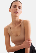 Haut en jersey en coton avec élasticité in Beige |  Seidensticker Onlineshop