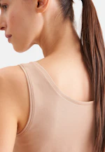 Haut en jersey en coton avec élasticité in Beige |  Seidensticker Onlineshop