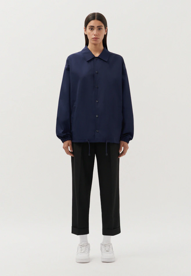 Oversized Jacke in Dunkelblau | Seidensticker Onlineshop