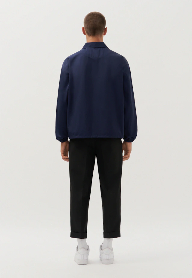 Oversized Jacke Uni in Dunkelblau |  Seidensticker Onlineshop