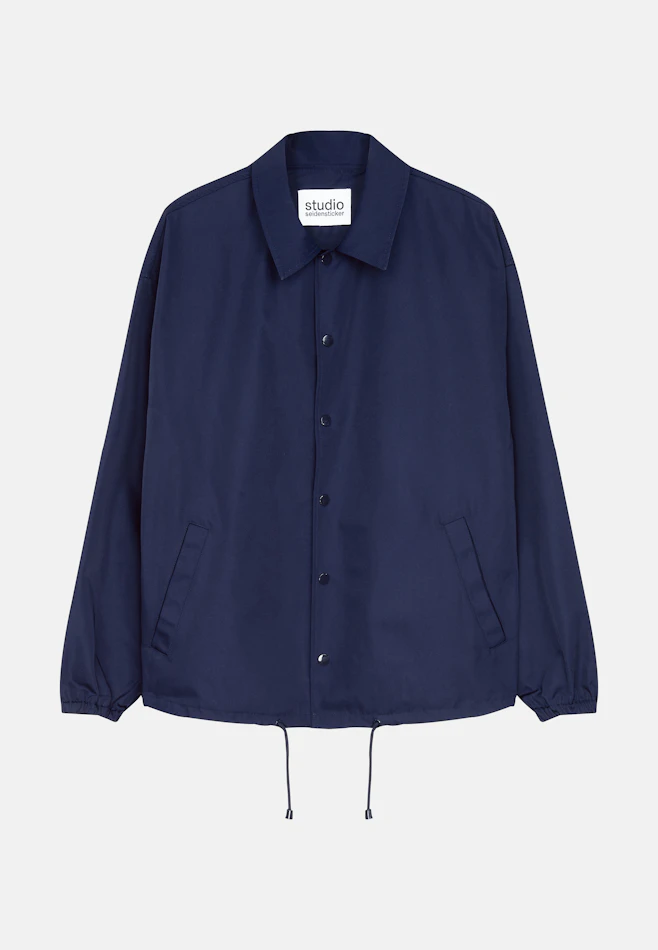 Oversized Jacke in Dunkelblau | Seidensticker Onlineshop
