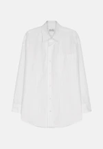 Oversized Hemd Streifen in Weiß |  Seidensticker Onlineshop