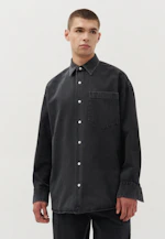 Oversized Chemise en jean Uni in Noir |  Seidensticker Onlineshop