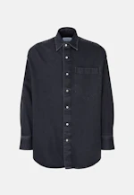 Oversized Chemise en jean Uni in Noir |  Seidensticker Onlineshop