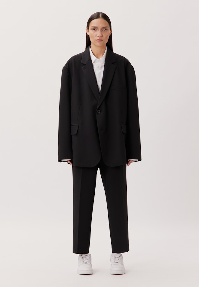 Oversized prodtyp Uni in Black | Seidensticker online shop