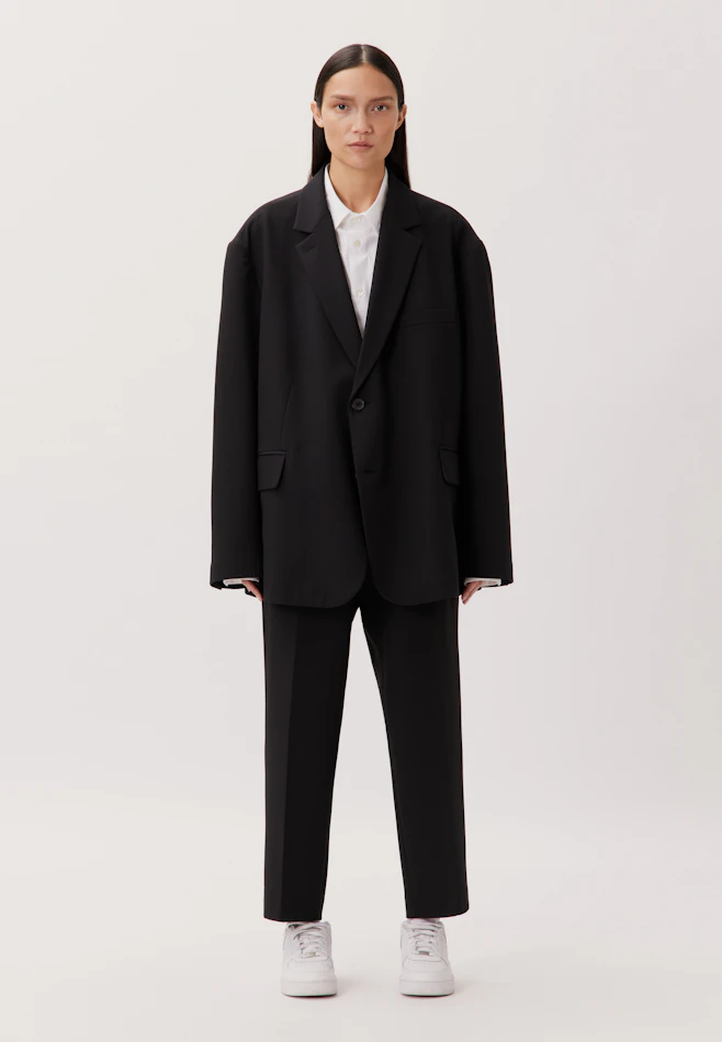 Oversized Sakko in Schwarz | Seidensticker Onlineshop