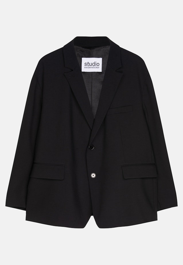 Jacke, Sakko, Blazer Uni in Schwarz |  Seidensticker Onlineshop