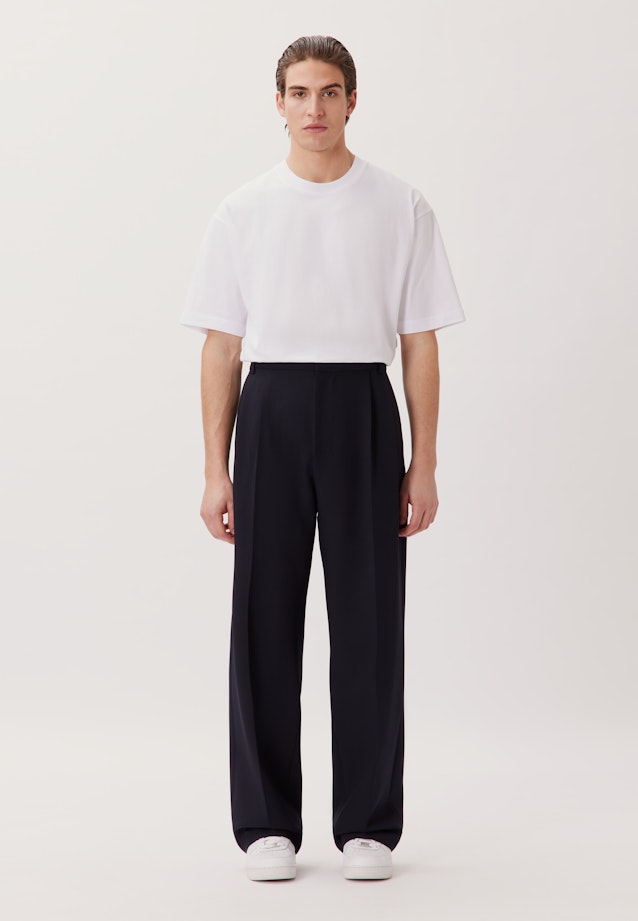 Oversized Chino Uni in Dunkelblau |  Seidensticker Onlineshop