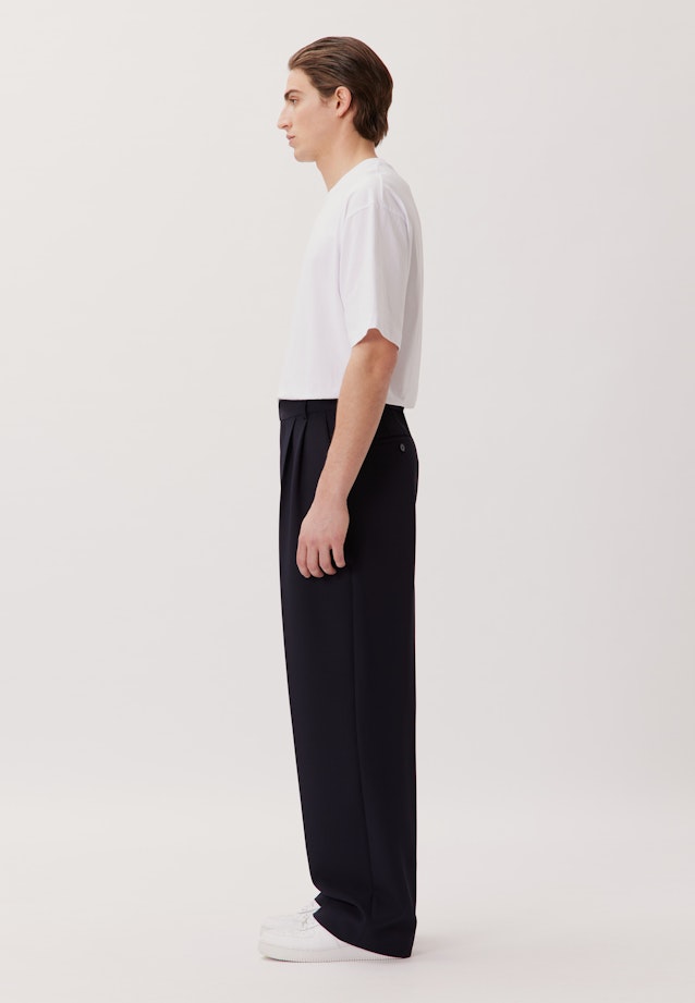 Oversized Chino Uni in Dunkelblau |  Seidensticker Onlineshop