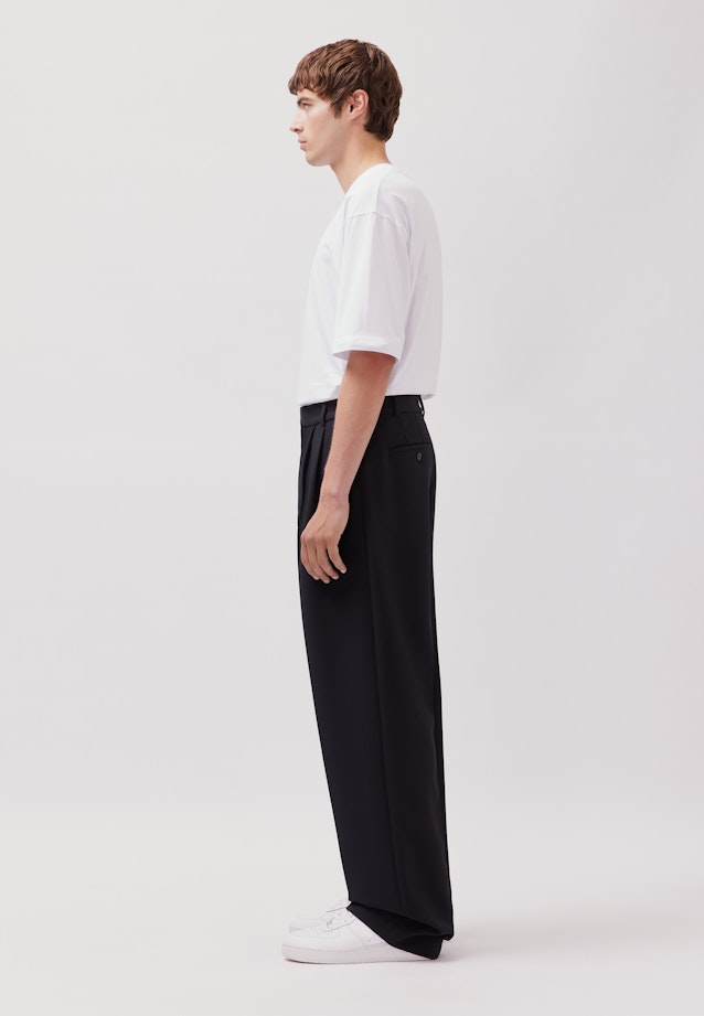 Oversized Chino Uni in Schwarz |  Seidensticker Onlineshop