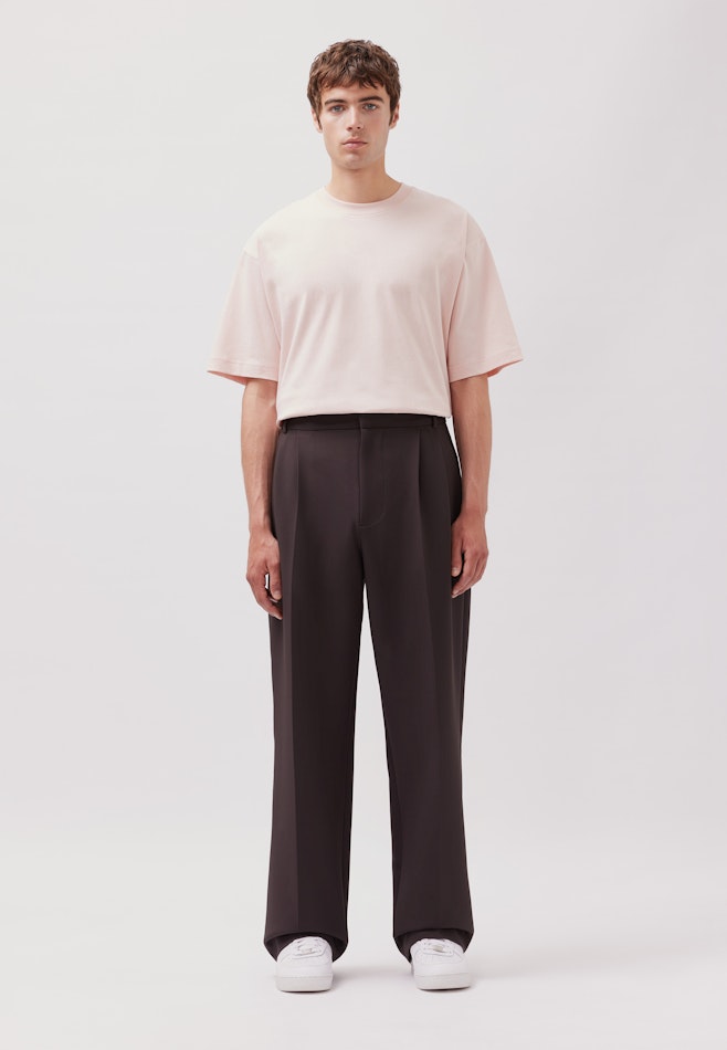 Oversized Chino Uni dans Marron | Boutique en ligne Seidensticker