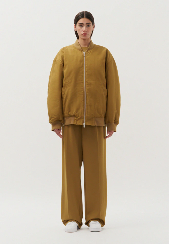 Oversized Bomber Jacket in Grün | Seidensticker Onlineshop