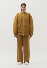 Oversized Bomber Jacket Uni in Grün |  Seidensticker Onlineshop