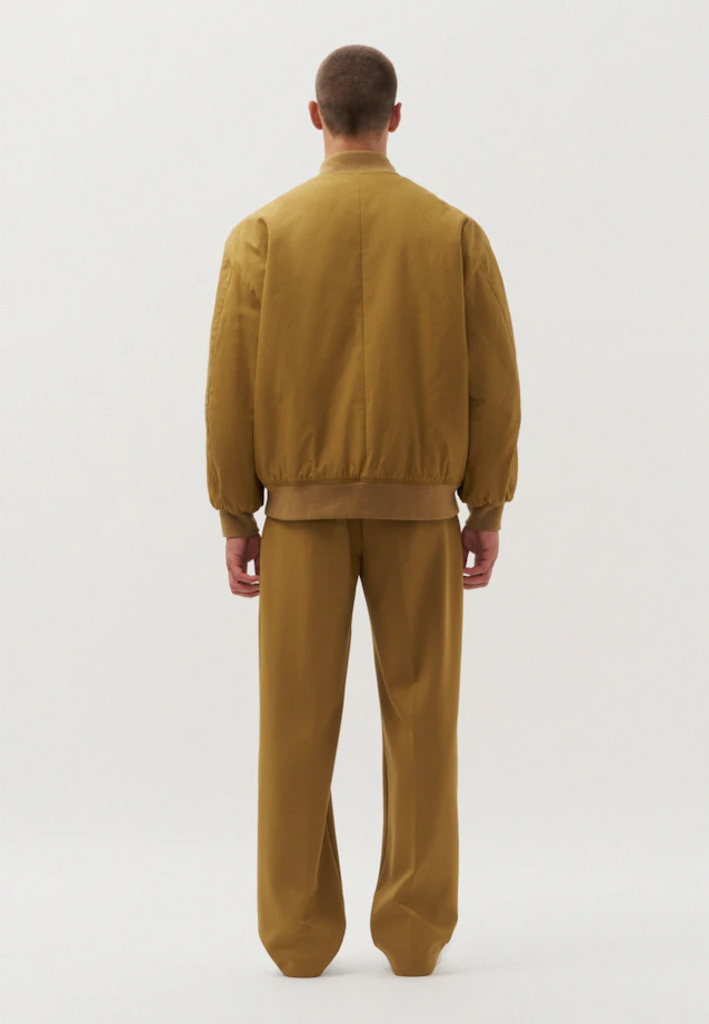 Oversized Bomber Jacket Uni in Grün |  Seidensticker Onlineshop
