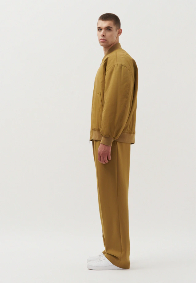Oversized Bomber Jacket Uni in Grün |  Seidensticker Onlineshop