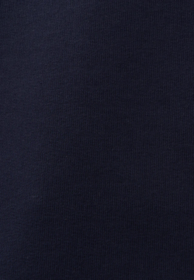 Oversized Sweatshirt Uni in Dunkelblau |  Seidensticker Onlineshop