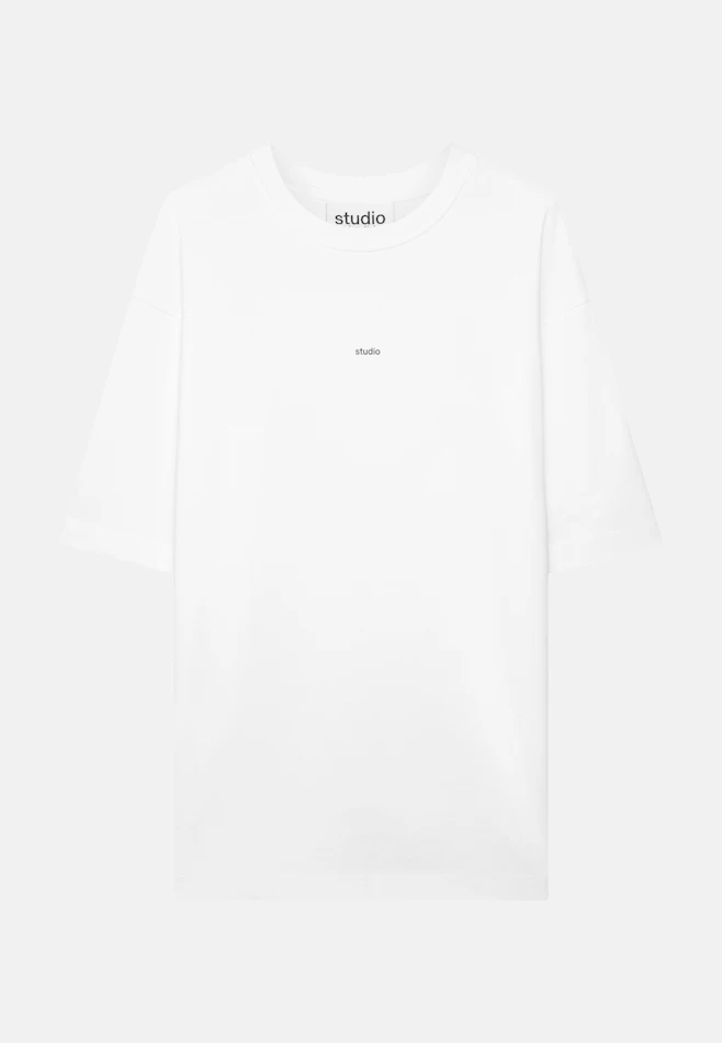 T-Shirt Uni in Weiß | Seidensticker Onlineshop