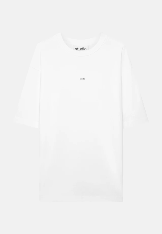 T-shirt Uni in White |  Seidensticker Onlineshop