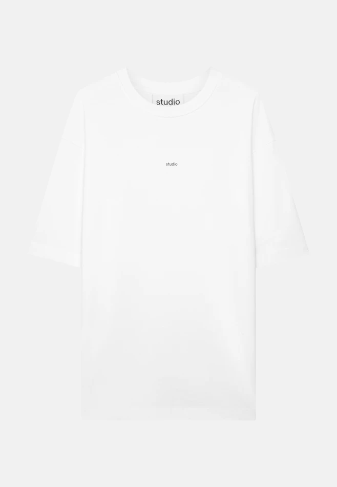 T-shirt Uni in White | Seidensticker online shop