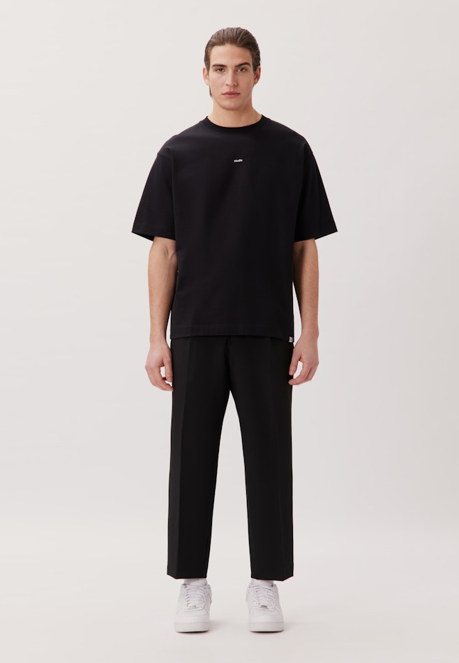 T-shirt Uni dans Noir | Boutique en ligne Seidensticker