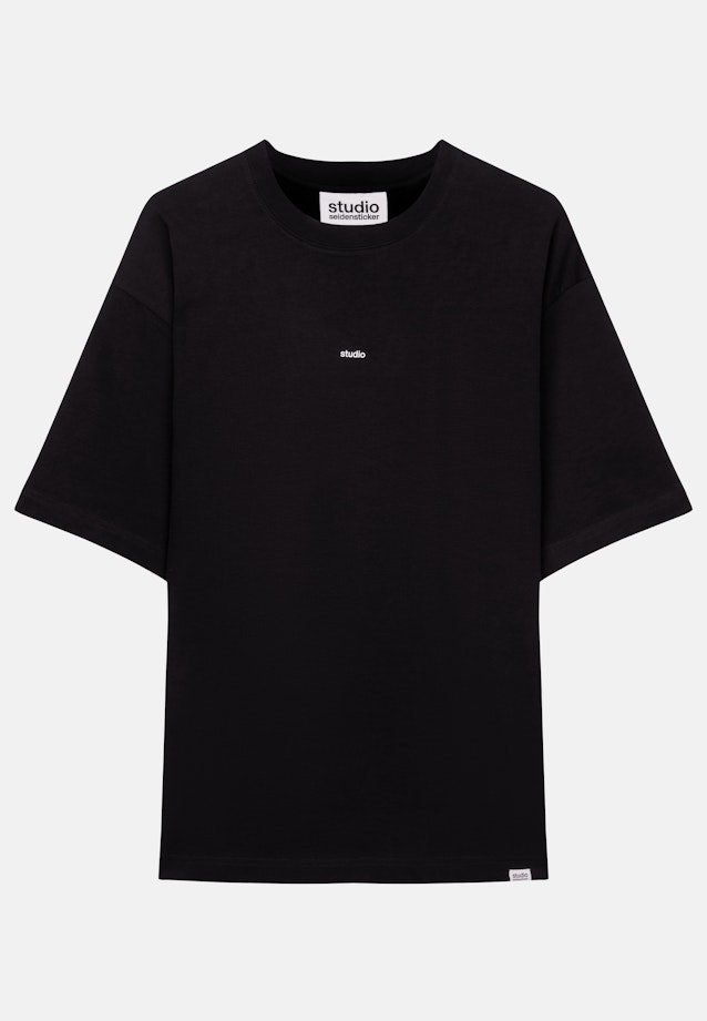 T-shirt Uni in Black |  Seidensticker Onlineshop