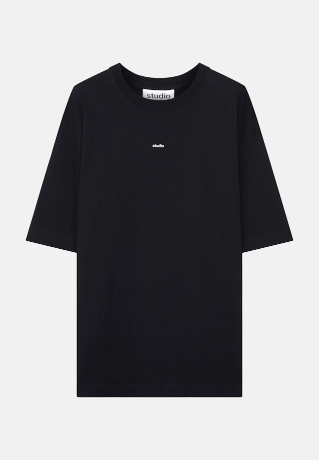 T-shirt Uni in Black |  Seidensticker Onlineshop