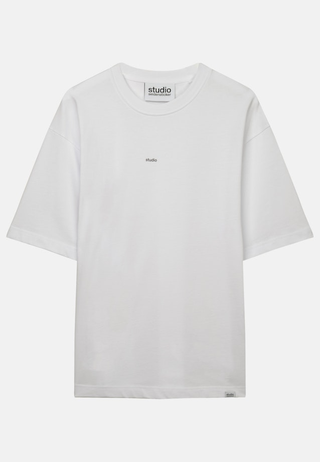 Round neck T-shirt in White |  Seidensticker Onlineshop